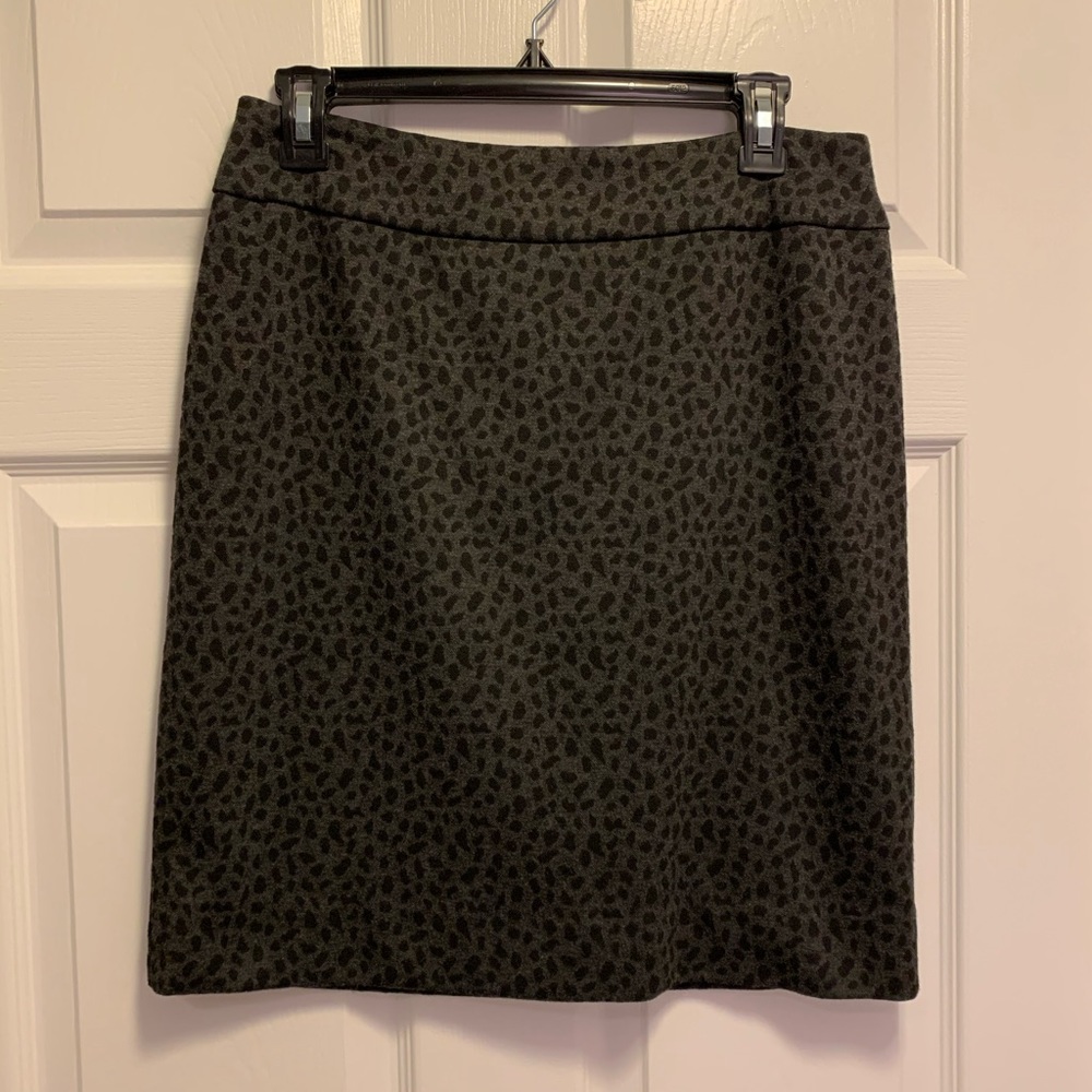 Leopard print Halogen Mini skirt